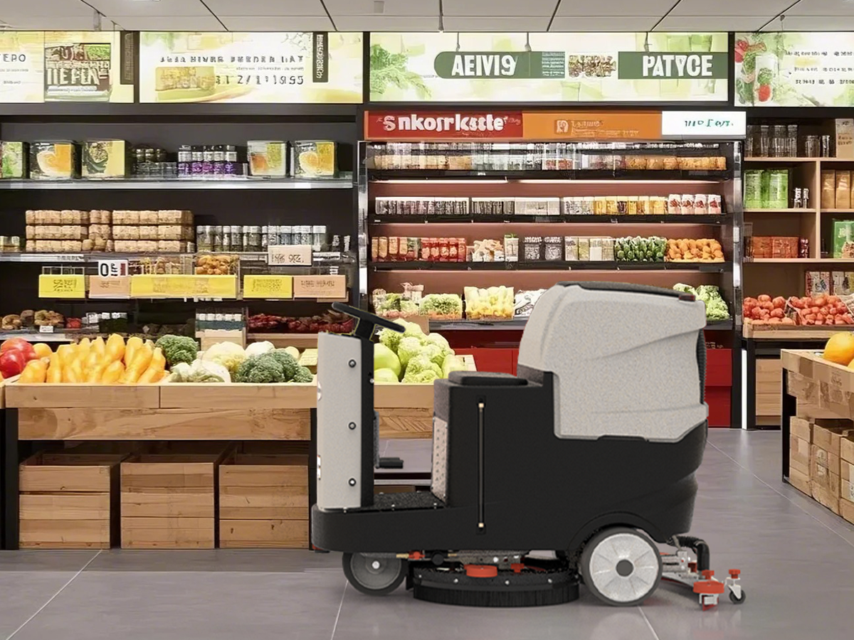 Ride-on Floor scrubbers